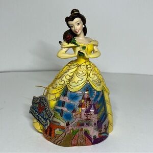 Jim Shore Disney Showcase Enchanted Belle Beauty & The Beast #4045238 Figurine